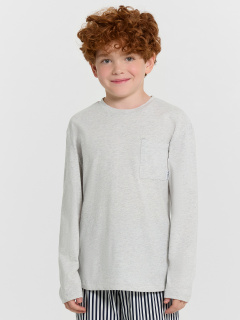 Брюки, джемпер Mark Formelle 563330/24-33890ПП-14 серый_меланж_4306_А_синяя_полоска_на_белом_декор - фото 3