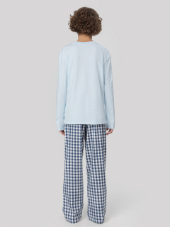 Брюки, джемпер Mark Formelle 563330/25-35678ПП-14 голубое_небо_синяя_клетка_декор - фото 1