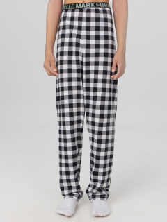 Брюки, футболка Mark Formelle 563335/25-34504ПП-0 белый_чб_клетка_3_сл_на_пол - фото 3