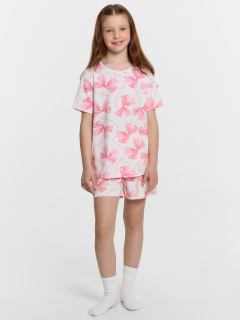 Футболка, шорты Mark Formelle 567727/25-35242ПП-0 бантики_на_белом - фото 1