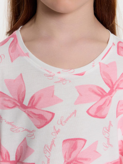 Футболка, шорты Mark Formelle 567727/25-35243ПП-0 бантики_на_белом - фото 5