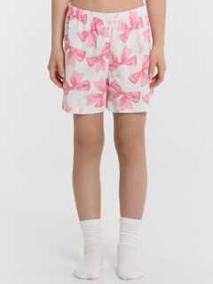 Футболка, шорты Mark Formelle 567727/25-35243ПП-0 серый_меланж_4306_А_бантики_на_белом_3_сл_на_пол - фото 4