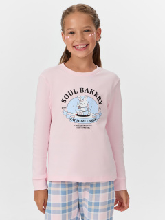 Брюки, джемпер Mark Formelle 567743/25-35757ПП-2 розовый_клетка_голубой_розовый_3_сл_на_пол - фото 3