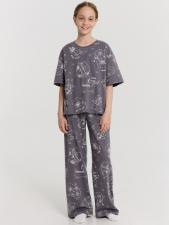 Брюки, футболка Mark Formelle 567747/24-31281ПП-0 собачки_на_олове_декор - фото 1