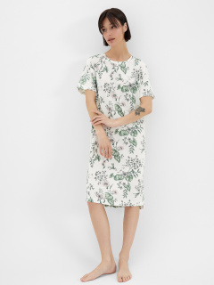 Сорочка Mark Formelle 572310/24-33865ПП-0 цветы_на_св.молочном1 - фото 4