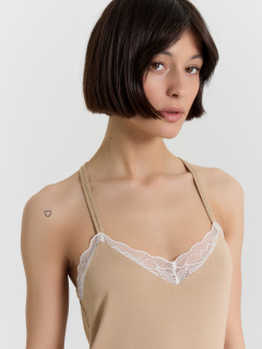 Сорочка Mark Formelle 572352/24-33601Ц-8 бежевый - фото 2