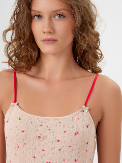 Сорочка Mark Formelle 572391/24-31347ПП-1 розочки_на_кофейном - фото 4