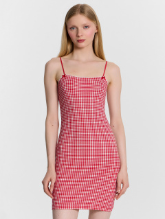 Сорочка Mark Formelle 572393/24-32638ПП-5 клетка_виши_красная - фото 3