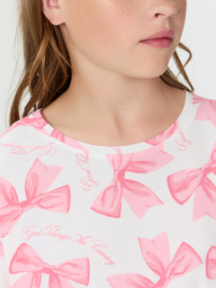 Сорочка Mark Formelle 577717/24-33125ПП-0 бантики_на_белом - фото 4