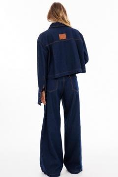 Блуза EOLA 2920.1 темно-синий - фото 4