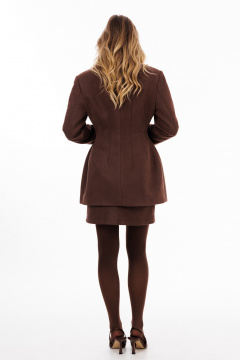 Юбка EOLA 2921.1 темный_шоколад - фото 4