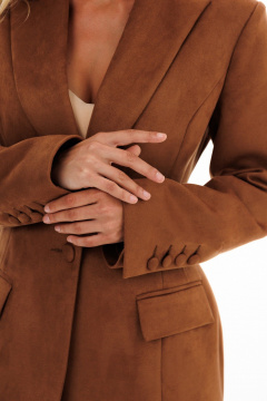 Жакет EOLA 2923 темно-рыжий - фото 3