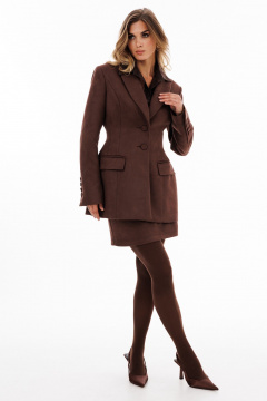 Жакет EOLA 2923 темный-шоколад - фото 5