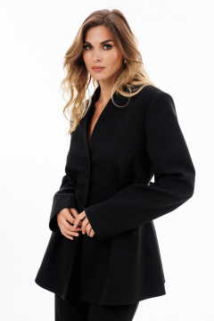 Жакет EOLA 2924 черный_меланж - фото 5