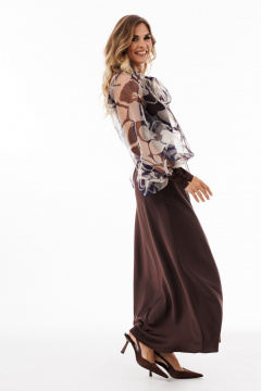 Юбка EOLA 2932 шоколад - фото 2