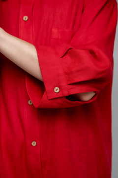 Рубашка SHLOMO 1-6 красный - фото 4