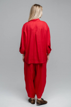 Рубашка SHLOMO 1-6 красный - фото 2