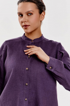 Рубашка SHLOMO 1-9 фиолетовый - фото 2