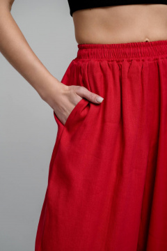 Брюки SHLOMO 2-6 красный - фото 4