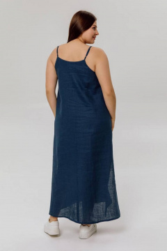 Платье SHLOMO 4-2 синий - фото 3