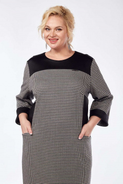 Платье СиБон 0318 серый - фото 2