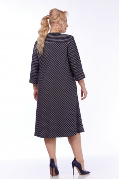 Платье СиБон 0300 клетка - фото 4