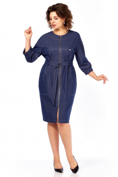 Платье Matini 3.1286 синий - фото 2