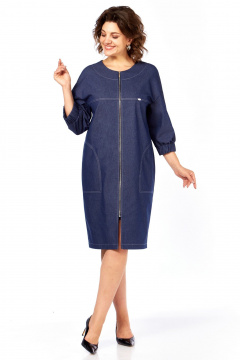 Платье Matini 3.1286 синий - фото 5