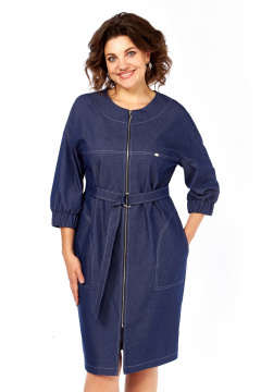 Платье Matini 3.1286 синий - фото 3