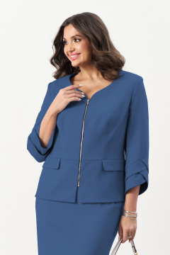 Жакет, юбка Lissana 5009 гавайский_океан - фото 3