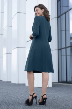 Платье на каждый день из вискозы с разрезом и свободным кроем Avanti 1290-2 - фото 2