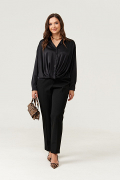 Блуза Панда 105440 черный - фото 5