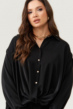 Блуза Панда 105440 черный - фото 3