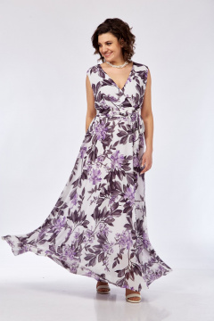 Платье Ольга Стиль С-953 цветы - фото 2