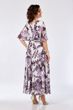 Платье Ольга Стиль С-954 цветы - фото 5