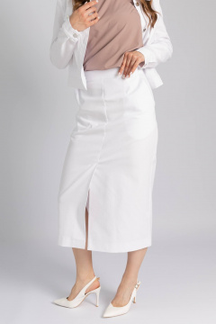 Юбка Legend Style S-025 белый - фото 2