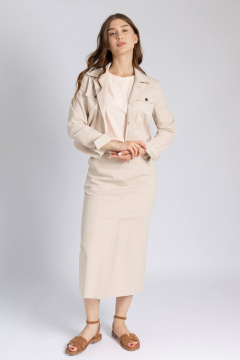 Юбка Legend Style S-025 бежевый - фото 1