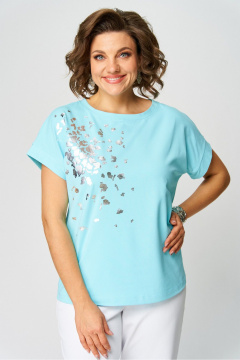 Джемпер Rumoda 2252 голубой - фото 3