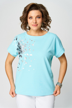 Джемпер Rumoda 2252 голубой - фото 1