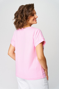 Джемпер Rumoda 2252 розовый - фото 5