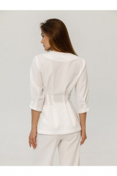 Брюки, жакет Atelero 1129Б белый - фото 5