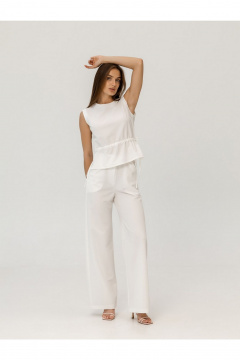 Брюки, топ Atelero 1130Б белый - фото 5