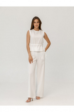 Брюки, топ Atelero 1130Б белый - фото 1