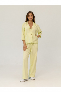 Брюки, жакет Atelero 1131С салатовый - фото 1