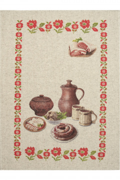 Полотенце Belaruski Len 22С142-ШР+К/п.р. 1 Закуски 2 - фото 1