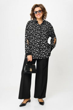 Блуза Anastasia 1194.1 черный - фото 4