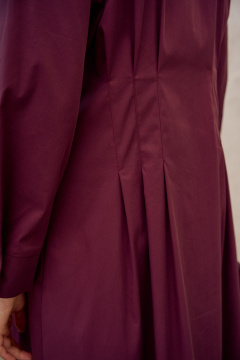 Платье Lokka 1679 бордовый - фото 5