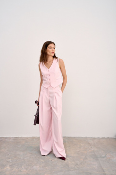 Брюки, жилет THE VERY 2405 розовый - фото 5