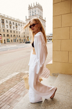 Брюки, рубашка THE VERY 2408 белый - фото 3