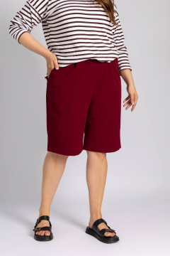 Шорты Legend Style P-020бермуды бордовый - фото 4